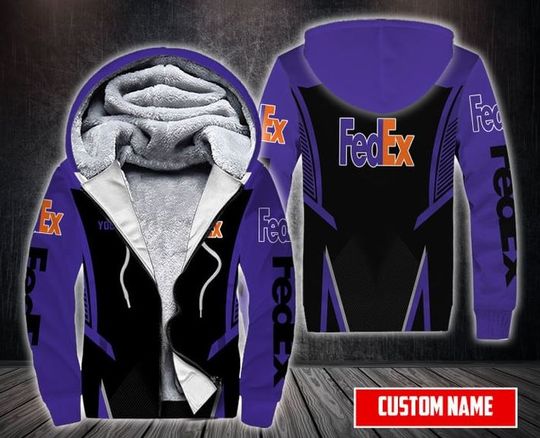 Discover Personalized FedEx Fleece Hoodie, FedEx Ground 3D Hoodie