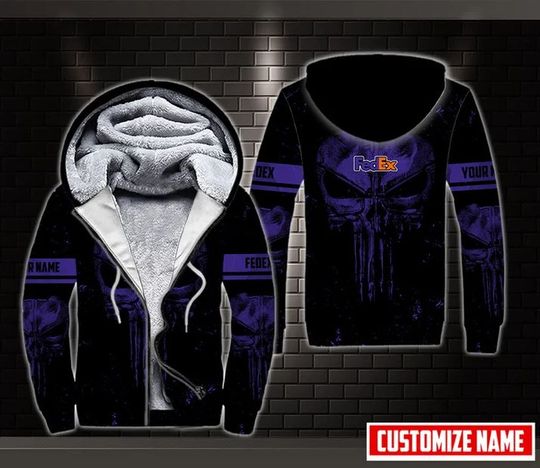Discover Personalized FedEx Fleece Hoodie, FedEx Ground 3D Hoodie