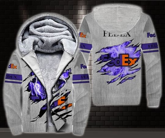 Discover FedEx Fleece Hoodie, FedEx Ground 3D Hoodie
