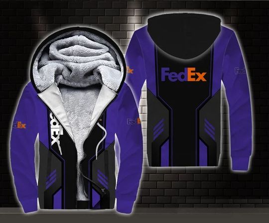 Discover FedEx Fleece Hoodie, FedEx Ground 3D Hoodie