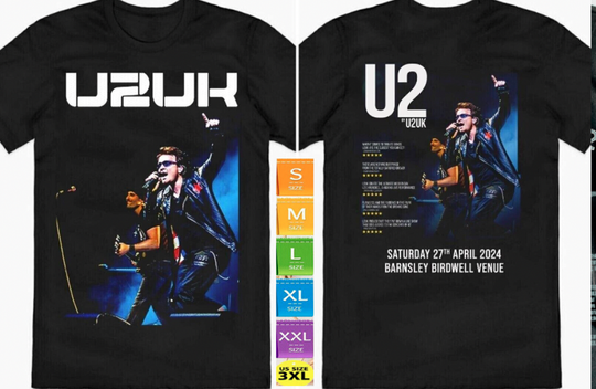 Discover Rare U2 Tour 2024 Gift For Fans Men T-Shirt
