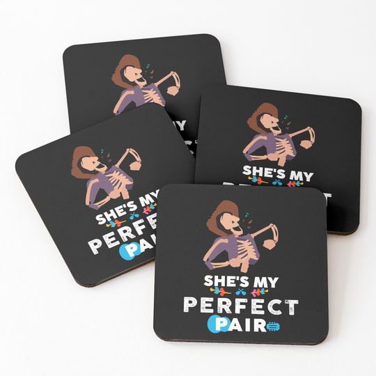 Discover She's My Perfect Pair Coasters