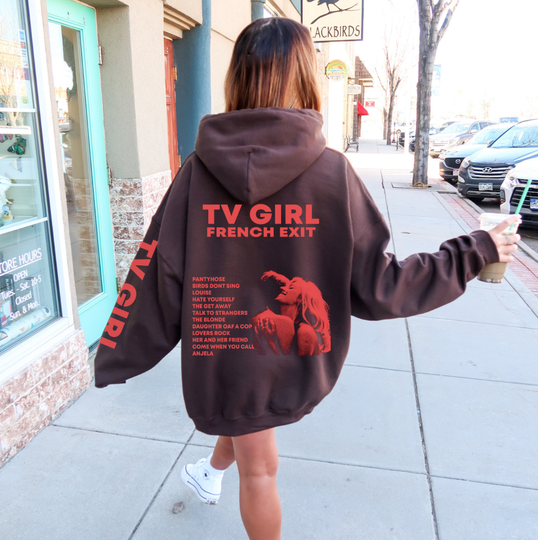 Discover Limited TV Girl Hoodie - French Exit Hoodie 3D