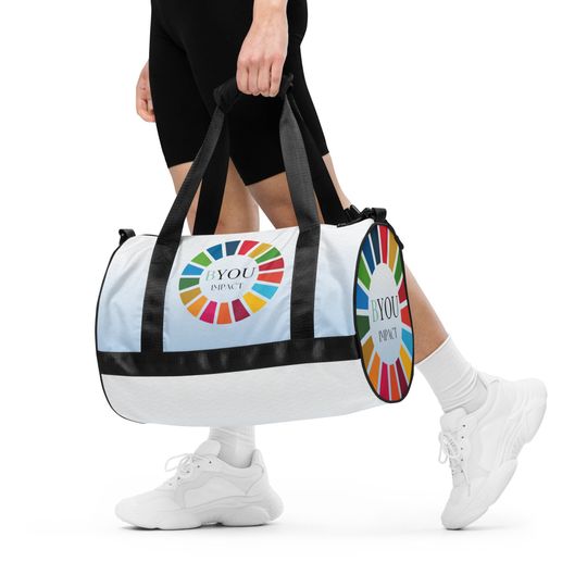 Discover BYOU IMPACT All-over print gym bag