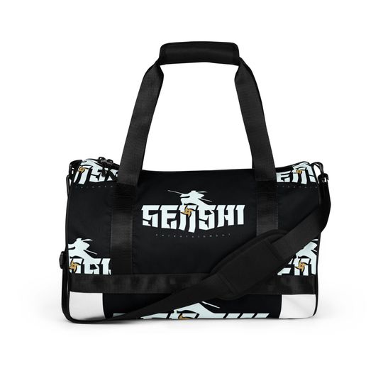 Discover Senshi Entertainment All-over print gym bag