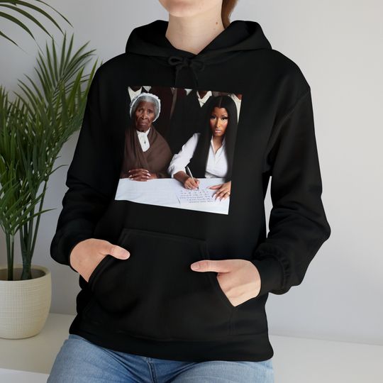 Discover Nicki Minaj Historical Hoodie, Pink Friday 2 Hoodie