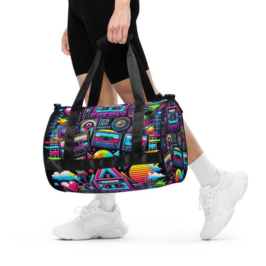 Discover All-over print gym bag