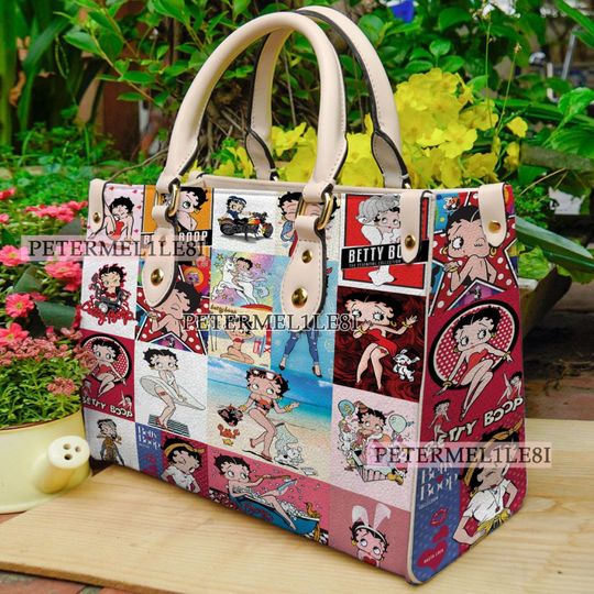 Discover Betty Boop Handbag, Betty Boop Leather Bag, Vintage Bag