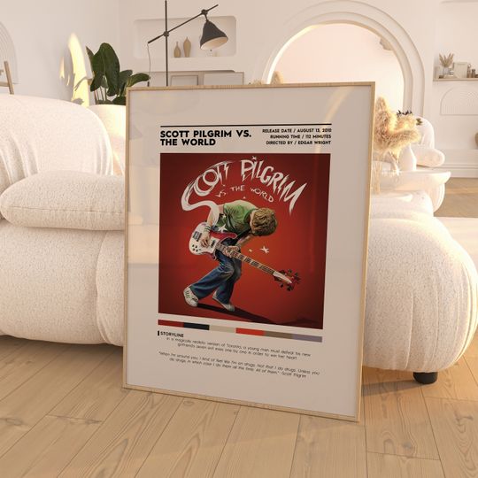 Discover Scott Pilgrim vs. the World Movie Poster, Cult Movie Posters