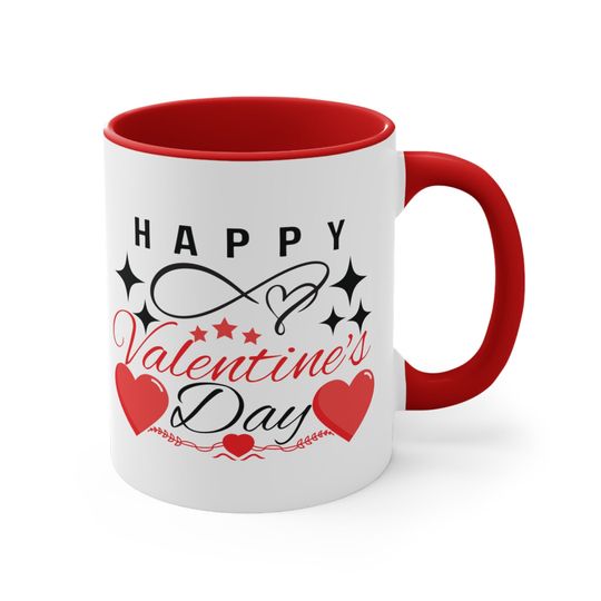 Discover Happy Valentine's Day Coffee Mug - Charming Gift