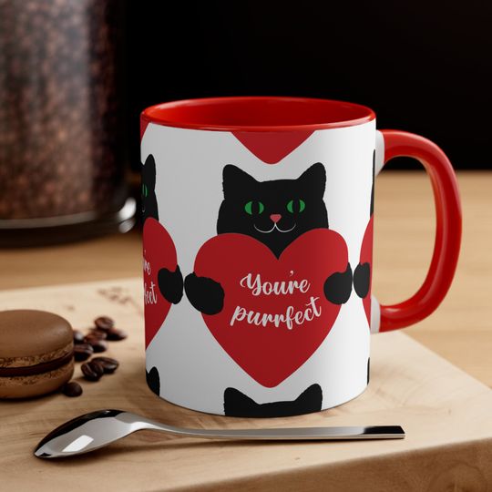 Discover Valentines Day Accent Coffee Mug