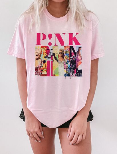 Discover P!nk Pink Singer Summer Carnival 2024 Tour Shirt, Pink Summer Carnival Shirt
