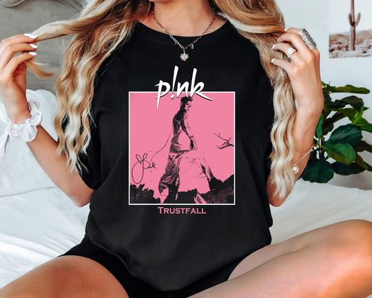 Discover Summer Carnival 2024 Music Shirt, Trustfall Pink Tour Shirt