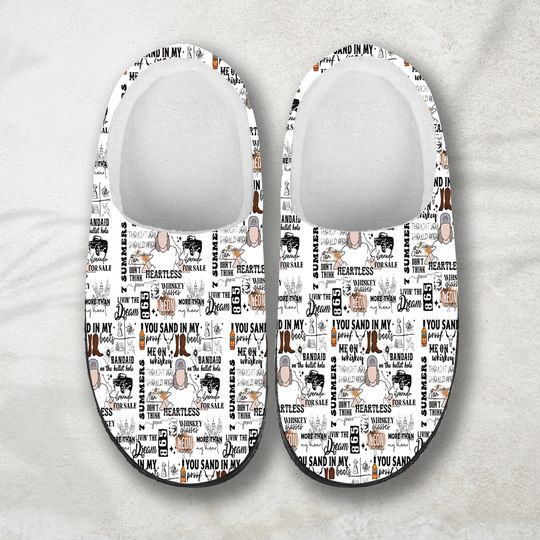 Discover Wallen Western Cozy Unisex Winter Slippers