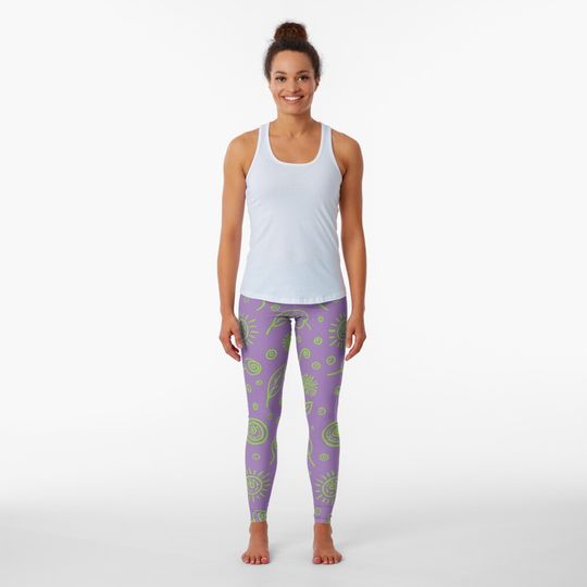 Discover Amethyst Ash Spring Leggings