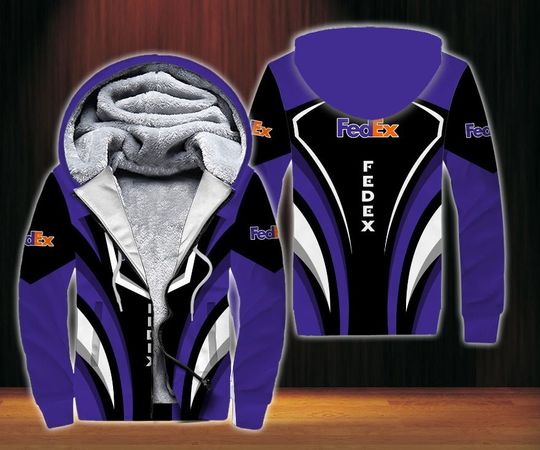 Discover FedEx Fleece Hoodie, FedEx Ground 3D Hoodie