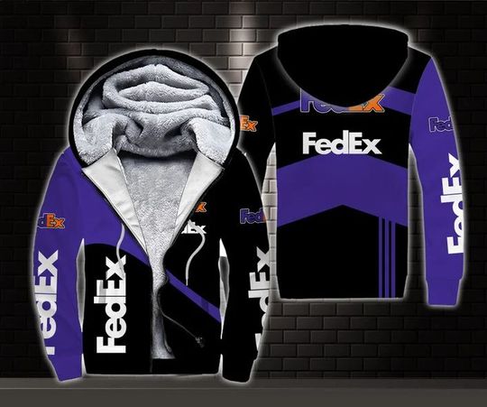 Discover FedEx Fleece Hoodie, FedEx Ground 3D Hoodie