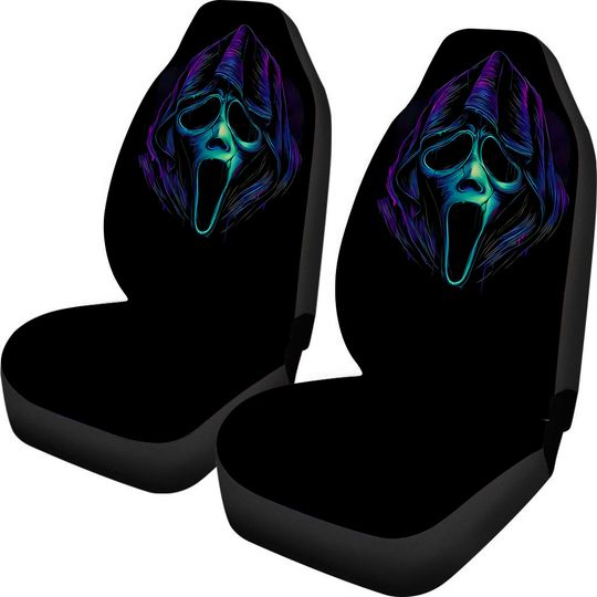 Discover Ghostface Car Seat Covers