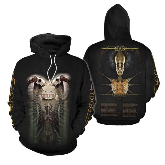 Discover Tool In Concert 2024 Tool Metal Rock Band Hoodie