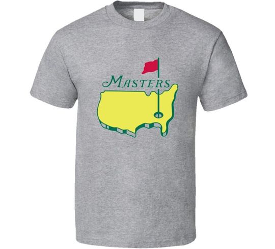 Discover Masters Tournament Augusta National Golf Grey T Shirt