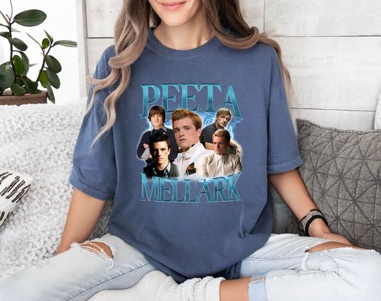 Discover Peeta Mellark Vintage 90s Shirt, Peeta Mellark Graphic Shirt