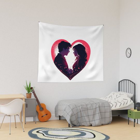 Discover Valentine's day Tapestry