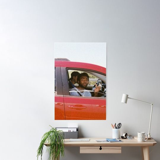 Discover Gambino In Car Poster