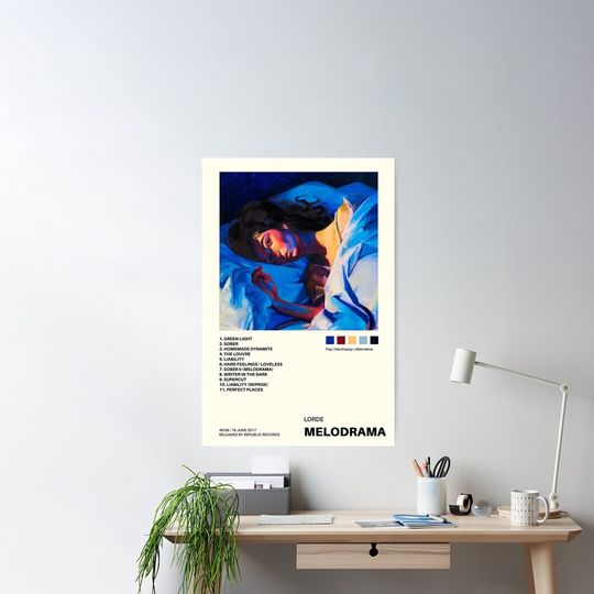 Discover Melodrama by Lorde Poster