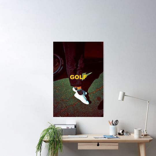 Discover Golf Poster, Gift Golf Poster