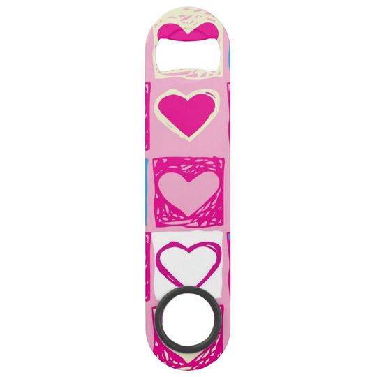 Discover Hearts pattern bar key