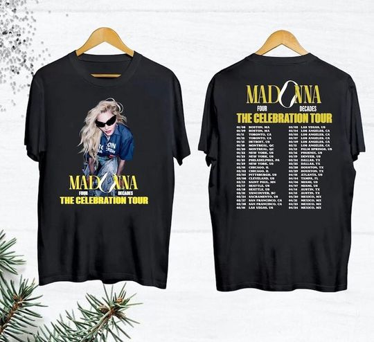 Discover 2024 Madonna The Celebration Tour T-Shirt, Madonna Shirt