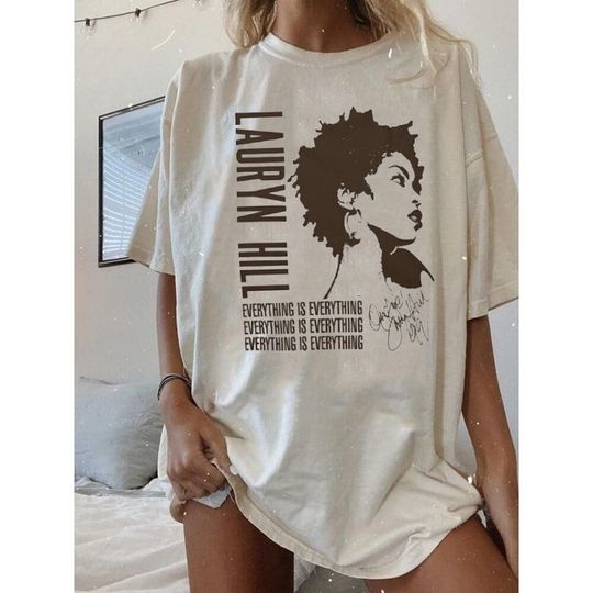 Discover Vintage Lauryn Hill shirt, Lauryn Hill Fans T Shirt