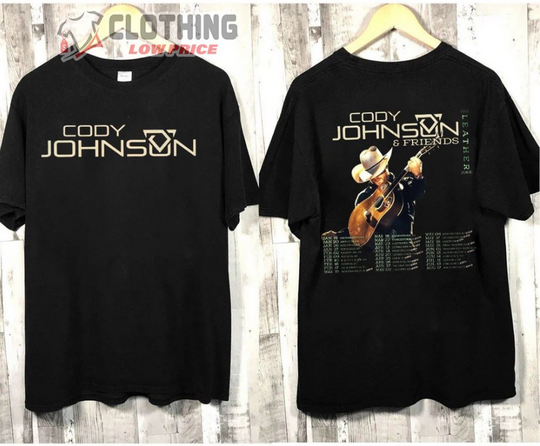 Discover Cody Johnsonn The Leather Tour 2024 T-Shirt