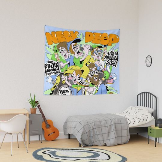 Discover neck deep live america tour 2024 Tapestry