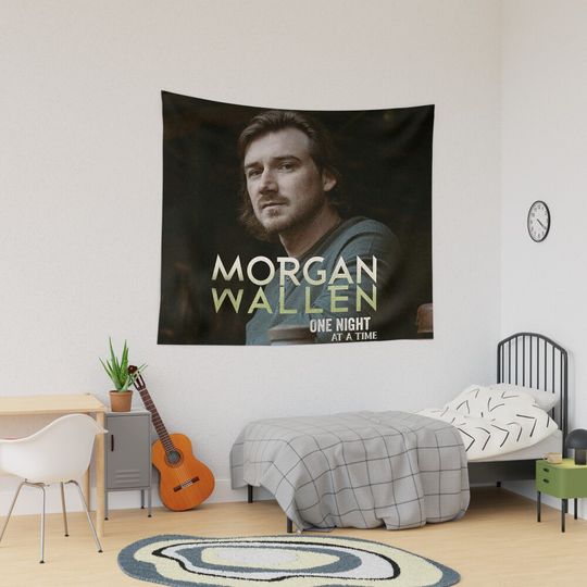 Discover Wallen One Night At a Time World  Tapestry