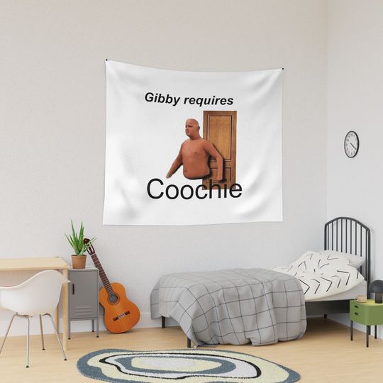 Discover Gibby requires coochie Tapestry
