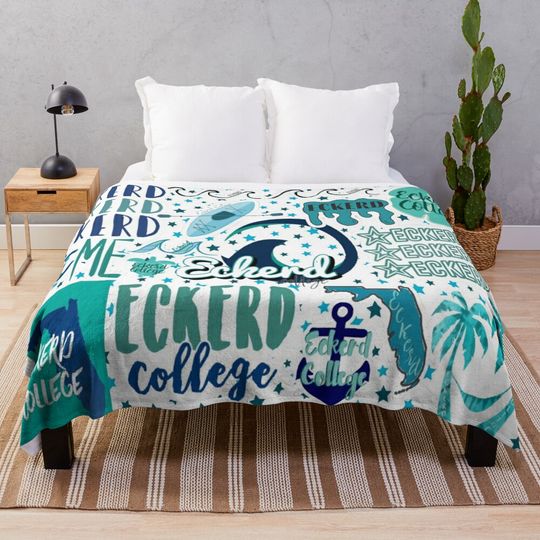 Discover Eckerd College Blanket  Throw Blanket