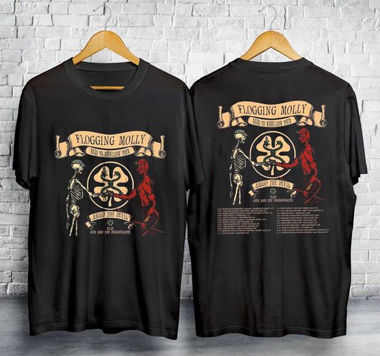 Discover Flogging Molly Music Tour 2024 Shirt