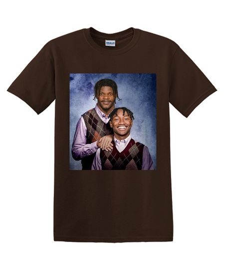 Discover Lamar Jackson Zay Flowers Step Bros Baltimore Funny Shirt