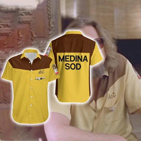 Discover The Dude Shirt The Dude Hawaiian, The Big Lebowski Summer Hawaiian