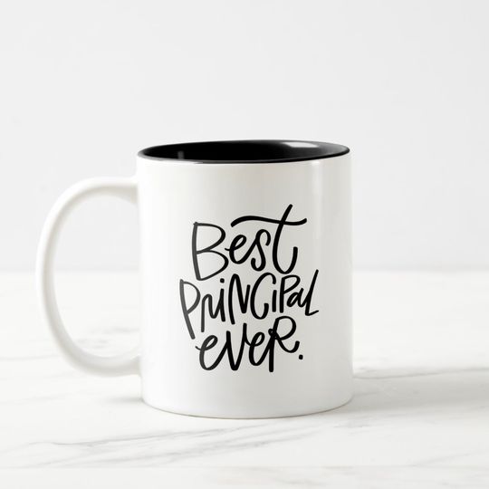 Discover Best Principal Ever Two-Tone Coffee Mug