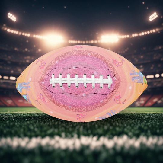 Discover Luminous Textured Type Size 9 American Football
