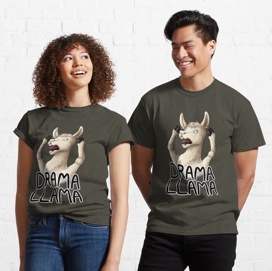 Discover Drama Llama Classic T-Shirt