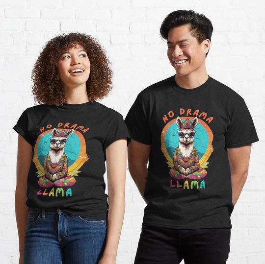 Discover No Drama LLama - Peaceful LLama Classic T-Shirt