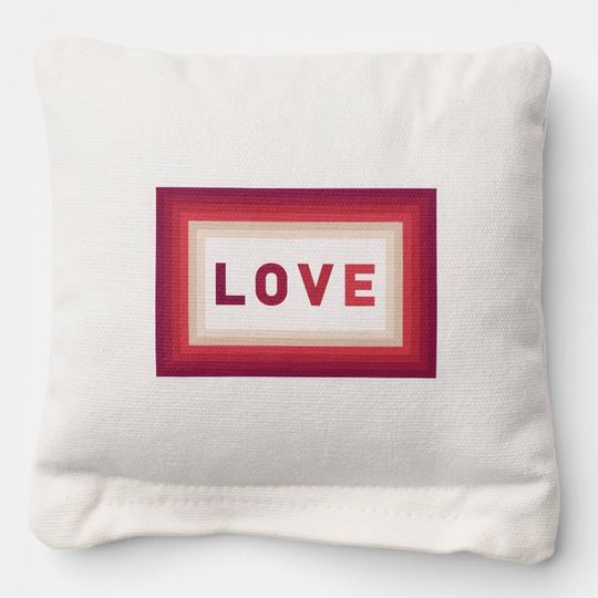 Discover Inside Love Cornhole Bags