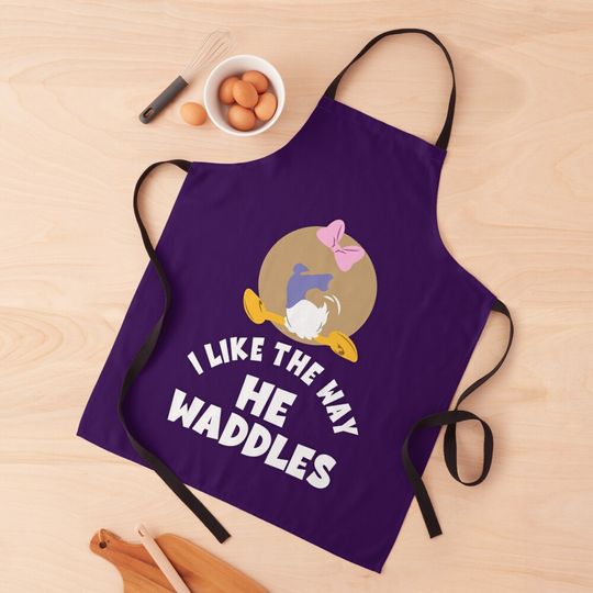 Discover I Like The Way He Waddles Apron