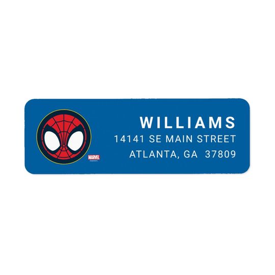 Discover Spidey and His Amazing Friends Spidey Icon Label