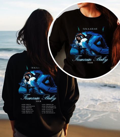 Discover Amaarae Fountain Baby Tour 2024 Shirt