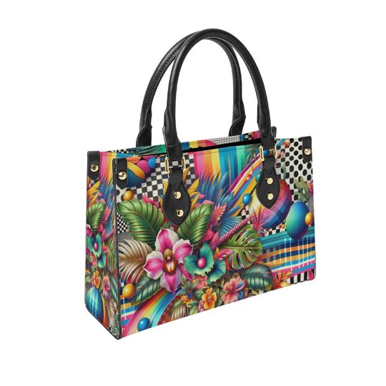 Discover Cosmic Elegance" Leather Shoulder Bag  Fusion of Art and Style