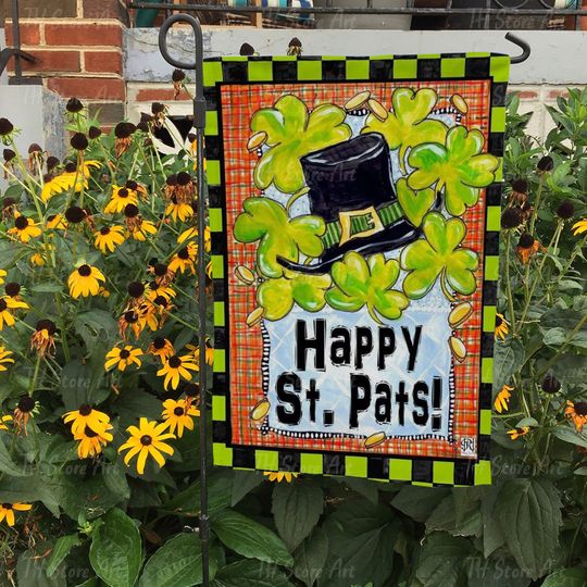 Discover Outdoor Patrick's Flags, Irish Blessing Flag, Outdoor Holiday Yard Flag, Double Sided Flag